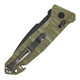 Нож TB Outdoor CAC S200 Army Knife G10 полусеррейтор (длина 230 мм, лезвие 85 мм), оливковый - изображение 3