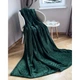 Плед Emily велсофт Dark Green Євро 200х220 см Manner 300 г/м2 (94344455) - зображення 2