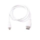 Кабель microHDMI-HDMI для Raspberry Pi 1м офіційний білий - изображение 2