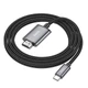 Кабель конвертер Type-C to HDMI - Hoco UA27 HD on-screen cable - зображення 1