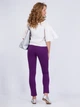 Зауженные брюки Vero Moda 260918-15 M (46384M) Фиолетовый - изображение 4