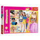 Пазл глітерний "Барбі", 100 елементів Trefl Barbie (5900511148305) - зображення 1