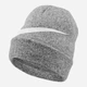 Шапка Nike U Nk Thrma Beanie Cuffed Swsh DA2005-011 One size Сіра (194498118412) - зображення 1