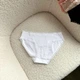 Женские трусы Слипы Ouno 6506 c кружевом, Белые S/M - изображение 1