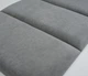 Самоклеящиеся мягкая стеновая панель Soft Pan 30x60x3,7 см велюр матовый сталь (306001) - изображение 3
