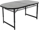 Стіл туристичний Bo-Camp Northgate Oval 150 x 80 см 1404188 Black/Grey (DAS302569) - зображення 1