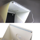 Фото бокс, световой лайт куб с LED подсветкой для предметной макросъемки, размер 30х30 см (KJK-18053-1) - изображение 8