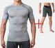 Компрессионная футболка Peresvit Air Motion Graphite Grey Short Sleeve L + в подарок Компрессионные шорты Peresvit Air Motion Heather Grey L Цвет Серый (501005-810-501003-810-L) - изображение 1