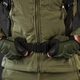 Рюкзак 47л Cordura 1000d с карманом под гидратор / Ранец с креплением Molle черный 29х49х18 см - изображение 4