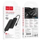 Hub адаптер HOCO Easy safe Type-C 7-in-1 multi-function converter HB43 |PD 100W/HDMI/SD, 2USB/1Type-C| черный - изображение 9