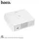 Настольные LED смарт-часы with Qi Charger HOCO DCK1 |Alarm/Watch/Qi Charger, 10W| - изображение 5