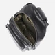 Сумка-слинг мужская кожаная Vintage leather-20684 Черная - изображение 4