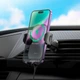 Держатель Hoco с беспроводной зарядкой Qi 15W Journey wireless fast charging HW4 ( HW4 ) - изображение 6
