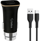 Автомобильное зарядное устройство Gelius Apollo GP-CC01 2USB 3.1A 15W + кабель Type-C Black - изображение 1