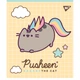 Набор тетрадей YES Pusheen 12 листов косая линия,10 шт в наборе,766801 - изображение 3