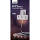 Сетевой фильтр LDNIO 2 розетки 2хUSB/Type-C PD + ночник (SC2311) - изображение 8