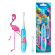 Звукова зубна щітка Brush-Baby KidzSonic 3+ фламінго - зображення 1