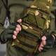 Нагрудная сумка "Minnesota" Cordura 1000D / Рюкзак однолямный с креплением Molle 23,5х6х12 см мультикам - изображение 3