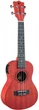 Электроакустическое укулеле Alfabeto Colored Mahogany CM23EQ (Red) - изображение 2