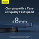 Беспроводное зарядное устройство BASEUS Display Gen 2 Wireless Charger LED с технологией Qi 15W - изображение 10