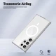 Чехол Ipaky Comely Series с Magsafe для Samsung S24 Ultra Прозрачный - изображение 4