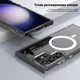 Чехол Ipaky Comely Series с Magsafe для Samsung S24 Ultra Прозрачный - изображение 5