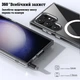 Чехол Ipaky Comely Series с Magsafe для Samsung S24 Ultra Прозрачный - изображение 7
