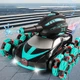 Машинка - танк стреляющий на радиоуправлении AToys Tank-6654 пускает пар, 6 колес, 360°, звук Мятный - изображение 5