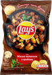 Упаковка чипсов картофельных Lay's со вкусом мясной сковородки с грибами 60 г х 28 шт (1.68 кг) (4823063127448) - изображение 2