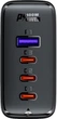 Ładowarka sieciowa Acefast A37 PD100W GaN (3xCUSB-C+USB-A) Zestaw ładowarek Czarna - obraz 3