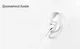 Навушники Denmen с микрофоном HF DR06 3.5 мм 1.2 м 2 шт White (DE-DR06-2WH) - зображення 5