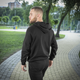 Кофта M-Tac Hoodie Cotton Raglan Black M/R - изображение 9