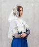 Хустка-палантин жіноча Мамине Сонечко Принцеса рококо айворі (318-612) - зображення 2