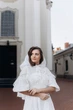 Хустка-палантин жіноча Мамине Сонечко Принцеса лілії білий (307-606) - зображення 2