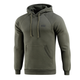 Кофта M-Tac Hoodie Cotton Raglan Hard Army Olive XL - зображення 1