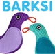 Игрушка для кошек Barksi Птичка с колокольчиком и перьями 9 х 8 см Фиолетовая (3438) (2007033059645) - изображение 3