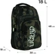 Рюкзак підлітковий Kite Education teens 46х30х18 см Принт (K24-2578L-1) - зображення 3