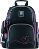 Рюкзак шкільний Kite Heart 38x28x15 см Чорний (K24-702M-1 LED) - зображення 1