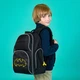 Рюкзак шкільний Kite DC Comics Batman 38x28x15 см Чорний (DC24-702M LED) - зображення 20