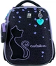 Рюкзак шкільний каркасний Kite Catsline 38х29х16 см Чорний (K24-531M-1) - зображення 1