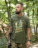 Футболка «spartan warrior» s pentagon olive green ageron - изображение 5