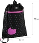 Шкільний набір Kite Catsline 39х28.5х13.5 см Чорний (SET_K24-773M-2) - зображення 18