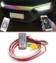 Динамічне підсвічування капота 150см RGB 12-24V гнучка різнокольорова стрічка bluetooth управління - зображення 1