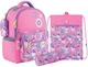 Шкільний набір Kite Love is Love 39х29х14.5 см Рожевий (SET_K24-770M-2) - зображення 1