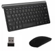 Комплект беспроводной клавиатура с мышью RIAS K108 Black (3_04574) - изображение 1