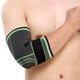 Бандаж на локтевой сустав RIAS Elbow Support Black-Green (3_04586) - изображение 3