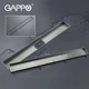 Душовий трап під плитку GAPPO G810007-4, 70х1000мм, нержавіюча сталь, сатин - зображення 2