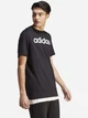 Футболка мужская Adidas M Lin Sj T IC9274 L Черная (4066752190624) - изображение 2