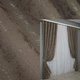 Комплект готовых штор VR-Textil Лен мрамор Pavliani № 1372ш Какао 100х270 см 2 шт (31-622 ) - изображение 1