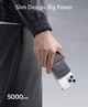Магнитная батарея с подставкой Anker MagGo 622 Magnetic Magsafe Powerbank 5000 mAh Беспроводной павербанк для iPhone Чёрный (A1611) - изображение 3